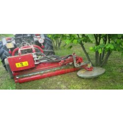 G500/G800 Broyeur Forestier - Roue Coupe Herbe avec Couteaux Axe Vertical - Dragone Web