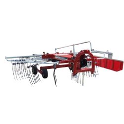 GA 340 3PS - Andaineur agricole DMC Italia - 3,40 m - 9 bras - Cardan inclus