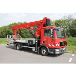 Steiger® T 330 - Camion nacelle Ruthmann - Hauteur de travail 33 m - Déport 21,2 m