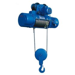 Palan électrique avec chariot CD1 - 5T 9M 380V - câble en acier - moteur 7,5 KW