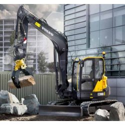 Ecr88d pelles compactes volvo  8 620 - 9 980 kg / 43 kw