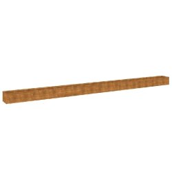 Helloshop26 - Lit surélevé de jardin design décoratif 770 x 50 x 36 cm anti-corrosif ambiance naturelle en acier corten rouillé 02_0046131 - acier