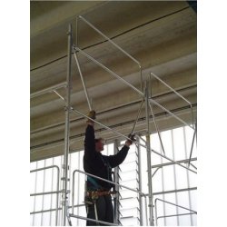 Système d'échafaudage H-Cadre Pratico PH 70/PH 105 - Ceta - Largeurs 70 cm et 105 cm en acier galvanisé