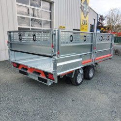 Brian James Trailers Tipper - Remorque benne basculante - 3,6 m × 2 m - PTAC 3 500 kg - Charge utile 2 150 kg