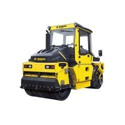 Bw 174 acp-4f rouleau tandem vibrant à pivot - bomag - poids 8800 kg.