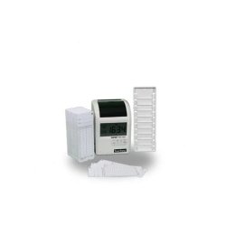 Pack de pointeuse PR100 avec 100 fiches P10 et casier de rangement 10 cases