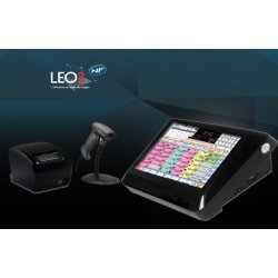 Caisse enregistreuse tactile - Pack solution Basic LEO2 Base + La SMART - Écran 10.1" tactile, imprimante TP 50, gestion performante