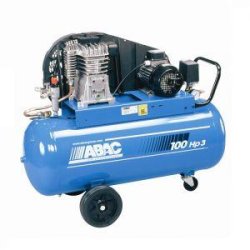 Compresseur d'air 3CV - 100L - 400V - Débit 16 m3/h - Pression 9 Bars