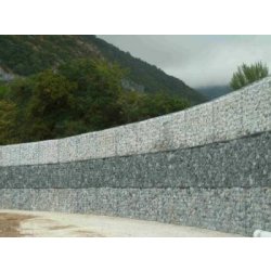 Mur de soutènement en gabions - 2m3 - Éléments préfabriqués pour mur de soutènement