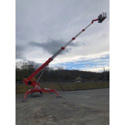 Nacelle araignée LEO30Tplus - Hauteur 30m - Déport 17m - 400kg - Diesel et électrique