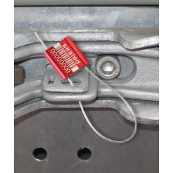 Scellé de sécurité Unisto Metalo 15 - acier et aluminium - longueur réglable 200 mm