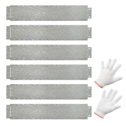Helloshop26 - Jardinièree surélevée en métal galvanisé 600 x 20 x 110 cm flexible et esthétique gris 20_0012220 - gris métal 3000227123503