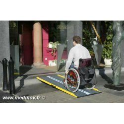 Rampe d'accès 205 cm en fibre de verre ultra légère - Référence 30100-205 - Surface antidérapante et maniabilité exceptionnelle
