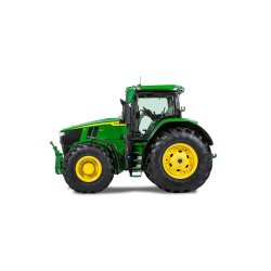 Tracteur agricole 7R 250 - John Deere - 250 ch nominal - moteur 6 cylindres 6,8L - solutions d'agriculture de précision