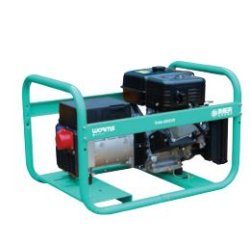 Groupe électrogène triphasé à essence - TRISTAR 6510 EX - puissance maximum 5.8 kW, grand réservoir