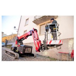 Nacelle automotrice sur chenilles - JiBBi 1250 - hauteur de travail 12,2m - capacité 230kg
