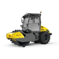 Rouleau de terrassement Wacker Neuson RC70 - 55,4 kW - 7580 kg - 4 409 x 1 844 x 2 925 mm