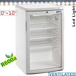 Frigo vitrine réfrigérée professionnelle 150 litres - température positive - modèle TOP200/R6