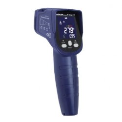 Ir Temp 310 - Hygromètre professionnel Wöhler - Thermo-hygromètre infrarouge multifonctionnel avec visée laser