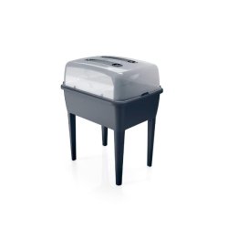 Prosperplast - Jardinière haute 83 L Respana Planter Set en plastique, anthracite, 96,3x77x58 cm - gris plastique ZA1179