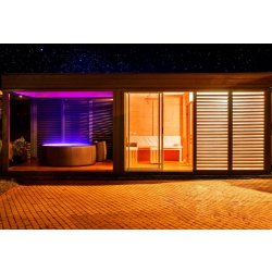 Studio de jardin en bois - Nature et détente - 3m x 3m avec design moderne et chaleureux
