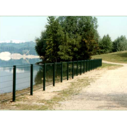 Clôtures grillagées Centauris 540 - maille 200x50 mm - fils Ø 5 mm horizontaux et Ø 4 mm verticaux - hauteur de 0.425 m à 1.925 m