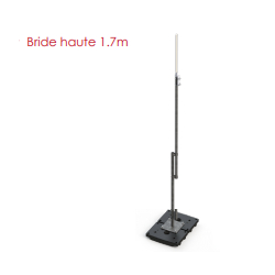 Supports d'antenne omni - Support autostable pour 1 antenne déportée (2 à 3 m) - Mât Ø48 H2000 à H4000 - 3 lests