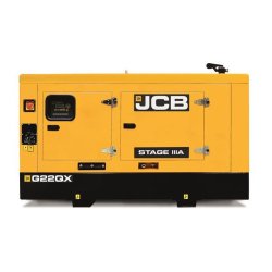 Groupe électrogène industriel G22QX JCB - Compact, transportable, moteur Yanmar, 22,1 kVA