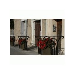 Jardinière barrière Romane - Style architectural roman - Longueur 2000 mm - Contenance 30L
