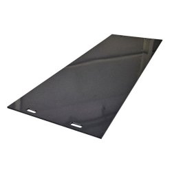 Plaque de roulage 3000x1000x12 mm - matière synthétique, antidérapante, charge max 35 tonnes