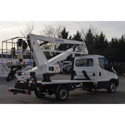Snake 189 sur iveco camion nacelle - oil & steel france - 17,8m