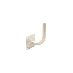 Bras Coude Déport 250 Mm Diamètre 40mm Hauteur 280 Mm Support Mural Parabole Acier Galva Usage Non Intensif Hdsat - 3700903397234