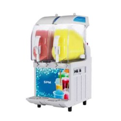 Distributeur à granita professionnel - 2 bacs de 11 litres - Isolation optimale et design ergonomique