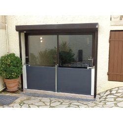 Barrière anti-inondation en kit longueur 250 cm - pvc - dimensions ajustables