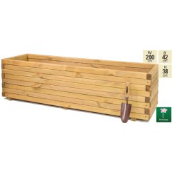 Jardinière surélevée en pin l 2 m