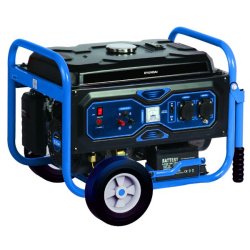 HG3600-B Groupe électrogène - Hyundai - 3000W - Essence - Dimensions 60.5x45x43.5 cm - Système AVR