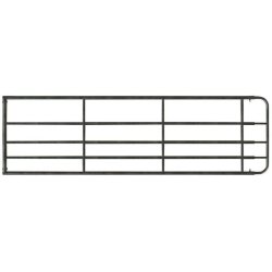 Barrière d'herbage galvanisée réglable sur 90 cm