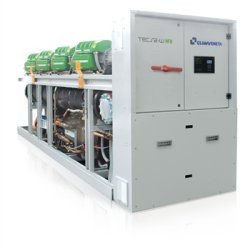 Groupe d'eau glacée TECS2-W HFO 0351 - 1414 - haute efficacité avec compresseurs oil-free et réfrigérant HFO