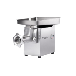 Hachoir à viande professionnel PSV DRC 82 - Double coupe - Carrosserie inox AISI 304 - Référence : DRC82