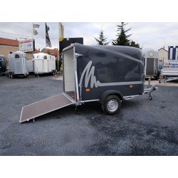 Remorque fermée moto - debon - cargo 1300