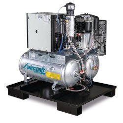 Compresseur Aircraft Airprofi 703 / 2x75 / 13 KK - 2023187 - Station d'air comprimé universelle avec 2 réservoirs de 75L
