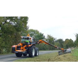Dextra épareuse - Noremat - Hauteur maxi sur haie 3.63-3.65 m - Faucheuse-débroussailleuse pour usage intensif