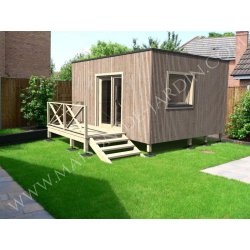 Studio de jardin - maison de jardin en ossature bois Essonne 20 m² - isolé et habitable toute l'année