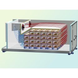 Chambre de temperage la décongélation de produits