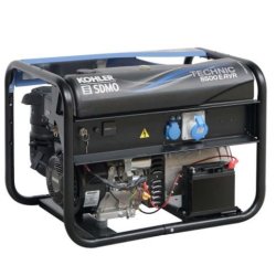 Technic 6500 E AVR - Groupe électrogène Kohler - Puissance max 6,30 kW - Fréquence 50 Hz - Tension nominale 230 V