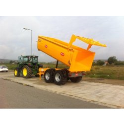 Série L bennes agricoles Rigual - volumes de 16 à 27 m3 - caisse légère et porte multifonction