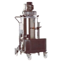 Aspirateur poussière triphasé avec cuve inox PLANET 350 - IJN - 438036
