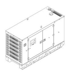 Groupe électrogène diesel 400/230 V - 50 Hz - 3 Phases - AP15 (EU) - Motorisation Perkins - Génératrice Stamford SOL1-P