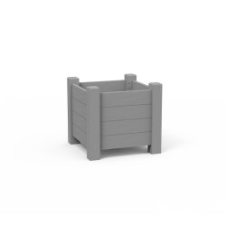Jardinière LONDURA - Contenance 0.20 m³ - Hauteur 700 mm - Finition standard marron, gris, noir - STD OR-JA-01-M