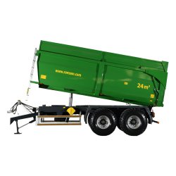 R 180 TAHK - Benne agricole à tandem monocoque - ROMSAN - Capacité 18000 kg